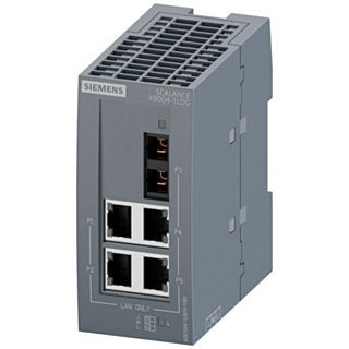 SCALANCE XB004-1LDG, unmanaged switch, 4x RJ45, 1x single-mode SC, Gigabit-cap.