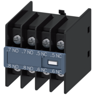 Auxiliary switch 22U, 2 NO+2 NC current paths: 1 NO, 1 NO, 1 NC, 1 NC