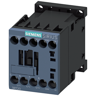 Contactor, AC-3e, 7 A/3 kW/400 V, 3-pole, 24 V AC, 50/60 Hz, 1 NC, screw terminal