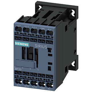 Contactor, AC-3e, 7 A/3 kW/400 V, 3-pole, 60 V DC, 1 NO, spring-type terminal