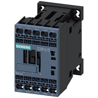 Contactor, AC-3e, 7 A/3 kW/400 V, 3-pole, 24 V DC, 1 NC, spring-type terminal
