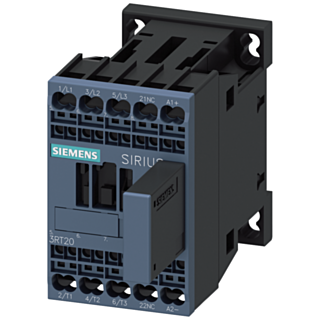 Coupling contactor, AC-3e, 7 A/3 kW/400 V, 3-pole, 24 V DC, 1 NC, spring-type terminal