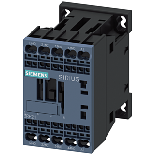 Contactor relay, 3 NO+1 NC, 24 V AC, 50/60 Hz, S00, spring-loaded terminal