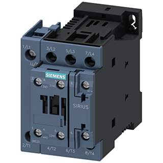 Contactor, AC-1, 35 A/400 V/40 °C, S0, 4-pole, 24 V DC, 1 NO+1 NC