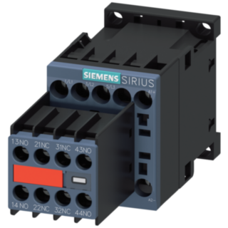 Contactor, AC-3e, 7 A/3 kW/400 V, 3-pole, 24 V DC, 2 NO+2 NC, screw terminal