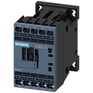 Contactor relay, 2 NO+2 NC, 12 V DC, S00, spring-loaded terminal