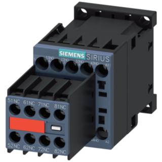 Contactor relay, 4 NO+4 NC, 24 V DC, S00, screw terminal