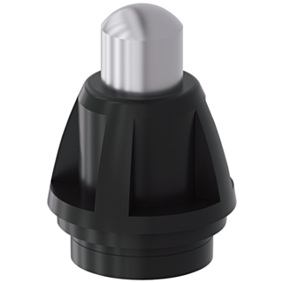 Actuator head for position switch 3SE51/52 rounded plunger with overtravel off
