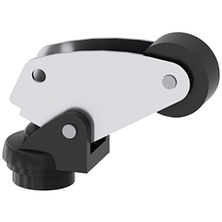 Actuator head for position switch 3SE51/52 angular roller lever, metal lever