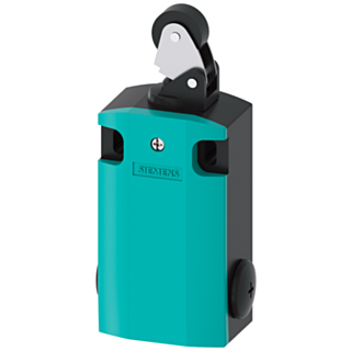 Position switch, 3SE5162, metal encl. XL, 56 mm wide with roller lever