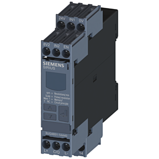 Monitoring relay, digital, speed monitoring for IO-Link from 0.1 to 2200 rpm