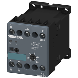 Timing relay, electronic, ON-delay 1 CO, 24 V AC/DC, 200-240 V AC