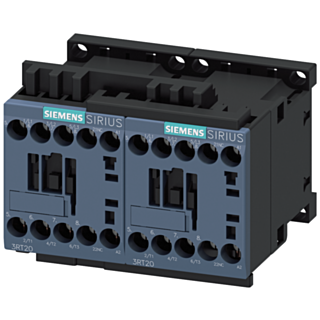 Reversing contactor assembly AC-3, 3 kW/400 V 24 V AC, 50/60 Hz, 3-pole S00