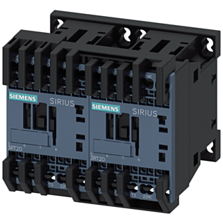 Reversing contactor assembly AC-3, 5.5 kW/400 V 24 V AC, 50/60 Hz, 3-pole S00