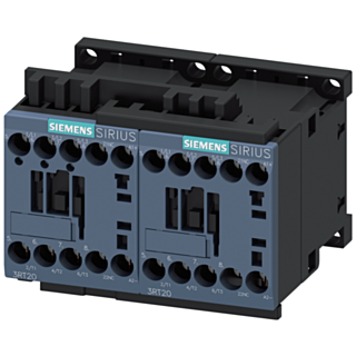 Reversing contactor assembly with IO-Link, AC3, 3 kW/400 V, 24 V DC 3-pole S00