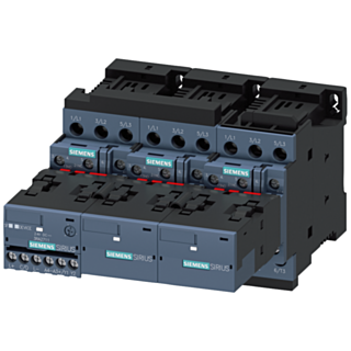 Contactor assembly for star-delta (wye-delta) start with IO-Link AC3, 11 kW/400 V 24 V DC, 3-pole S0