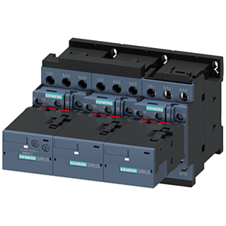 Contactor assembly for star-delta (wye-delta) start AC3, 15/18.5 kW/400 V 110 V AC, 50/60 Hz, 3-pole S0