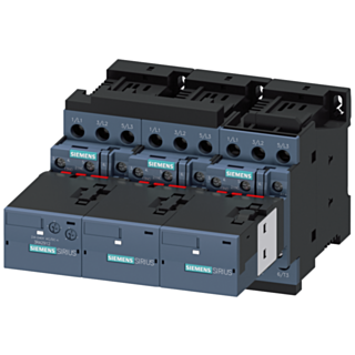 Contactor assembly for star-delta (wye-delta) start AC3, 15/18.5 kW/400 V 24 V DC, 3-pole S0