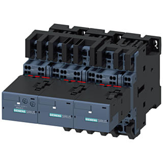 Contactor assembly for star-delta (wye-delta) start AC3, 15/18.5 kW/400 V 24 V DC, 3-pole S0