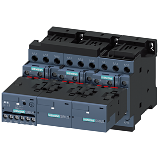Contactor assembly for star-delta (wye-delta) start with AS-i AC3, 11 kW/400 V 24 V DC, 3-pole S0