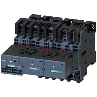 Contactor assembly for star-delta (wye-delta) start with AS-i AC3, 11 kW/400 V 24 V DC, 3-pole S0