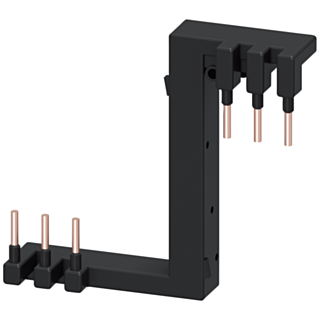 Safety connectors for series connection of 2 contactors 3RT201, S00 screw terminal