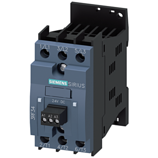 Solid-state contactor 3RF3, 3-ph. AC53 3.8 A 48-480 V/24 V DC