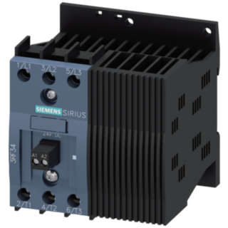 Solid-state contactor 3RF3, 3-ph. AC53 12.5 A 40°C 48-480 V/110-230 V AC