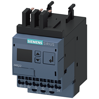 Monitoring relay, can be mounted onto 3RT2 contactor, size S00 standard, 1.6-16 A