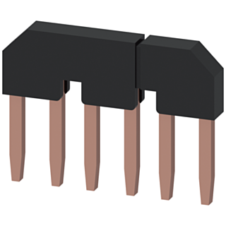 Parallel connector without connection terminal, 3-pole for 3RT101.