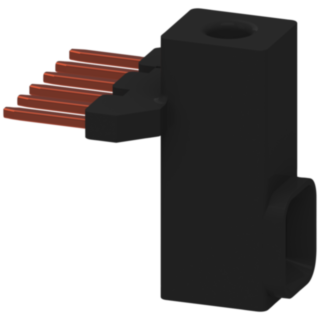Parallel connector with connection terminal, 3-pole for 3RT101.
