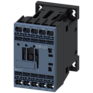 Contactor, AC-3e, 7 A/3 kW/400 V, 3-pole, 24 V DC, function module optional, 1 NO, spring-type terminal