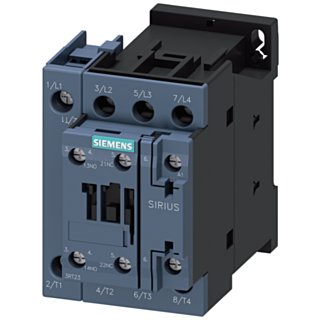 Contactor, AC-3, 32 A/15 kW/400 V, S0, 4-pole, 230 V AC, 50/60 Hz, 1 NO+1 NC