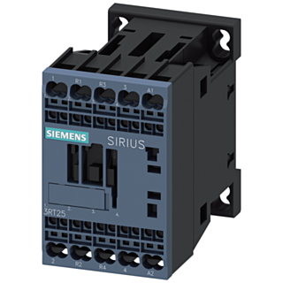 Contactor 2 NO + 2 NC, AC-3, 5.5 kW 110 V DC 50 Hz, 120 V 60 Hz 4-pole 2 NO + 2 NC