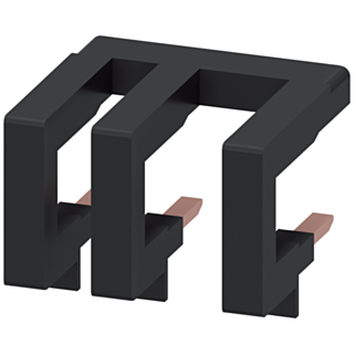 Parallel connector without connection terminal, 3-pole for 3RT201.