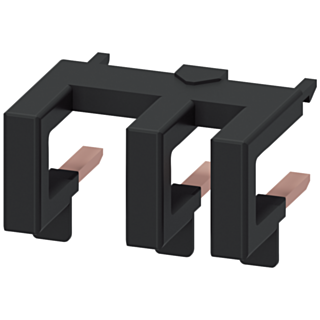 Parallel connector without connection terminal, 3-pole for 3RT202.