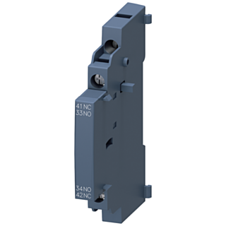 Auxiliary switch attachable on the side 1 NO + 1 NC, for circuit breaker S00/S0