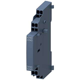Auxiliary switch attachable on the side 2 NO, spring-type terminal for circuit breaker S00/S0