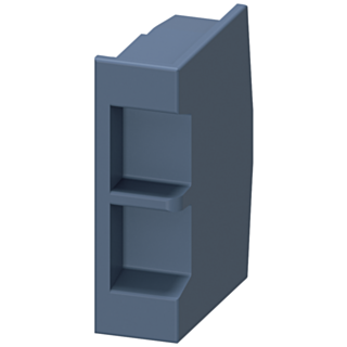 End cover for 3-ph. busbar 3RV2917, multi-unit packaging 10 units