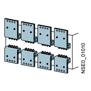 accessories circuit breaker 3WL maine conductor conn. 1 piece fixed-mounted circ.br. size I front conn. top single-hole front accessible up to1600A