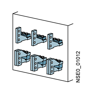 accessories circuit breaker 3WL maine conductor conn. 1 piece fixed-mounted circ.br. size I vertical conn., up to 2000A