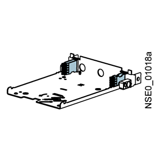 accessories circuit breaker 3WL earthing contact betw. switch and guide frame with 30% Icu switch, size I and  size II contact socket at guide frame
