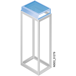 roof, for accommodating a busbar