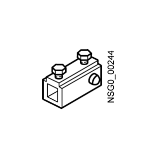Reducer 8 mm/6 mm, spare part for door-coupling rotary operating mechanism 8UC7