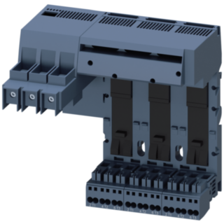 Infeed left, connection main circuit: inp. screw, spring 3