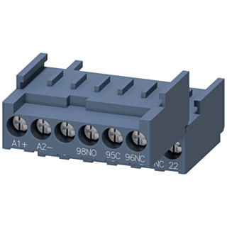 Control circuit terminals 3RA61 Screw-type technology 2 terminals per pack