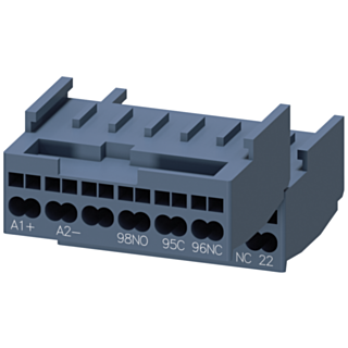 Control circuit terminal 3RA61 spring-type connection system 2 terminals per pack