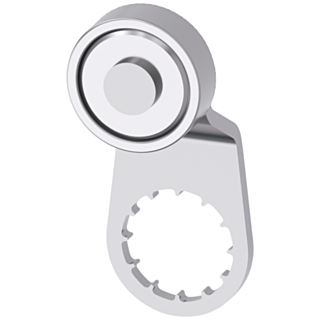 Twist lever for position switch 3SE51 metal lever, 27 mm, level 9 mm