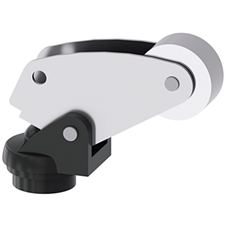Actuator head for position switch 3SE51/52 angular roller lever, metal lever