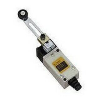 378666-Limit switch, Adjustable roller lever, With ground terminal